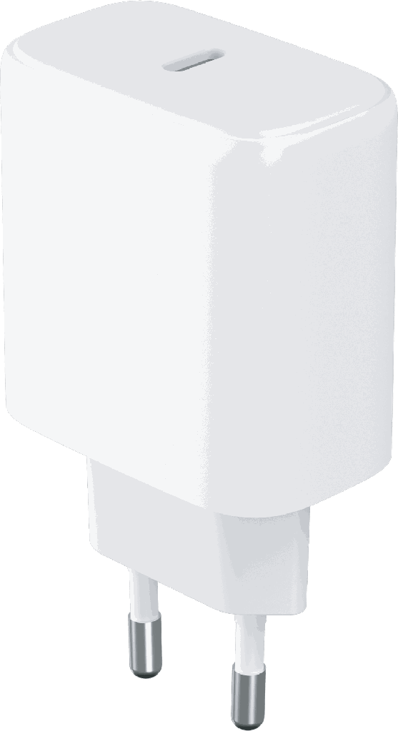 Mobia verkkovirtalaturi USB-C PD 45W, valkoinen