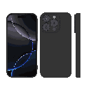 Mobia silikonisuoja iPhone 16 Pro Max, musta